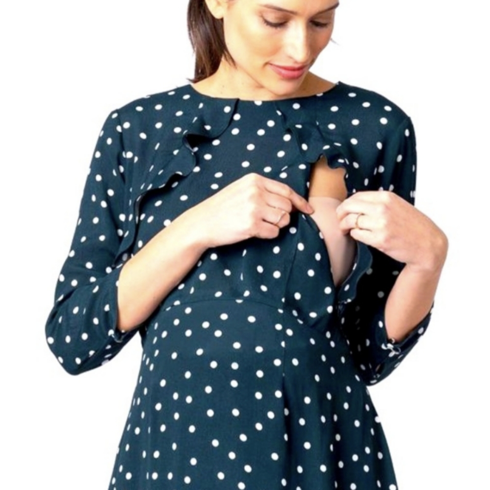 Seraphine nursing and maternity dress